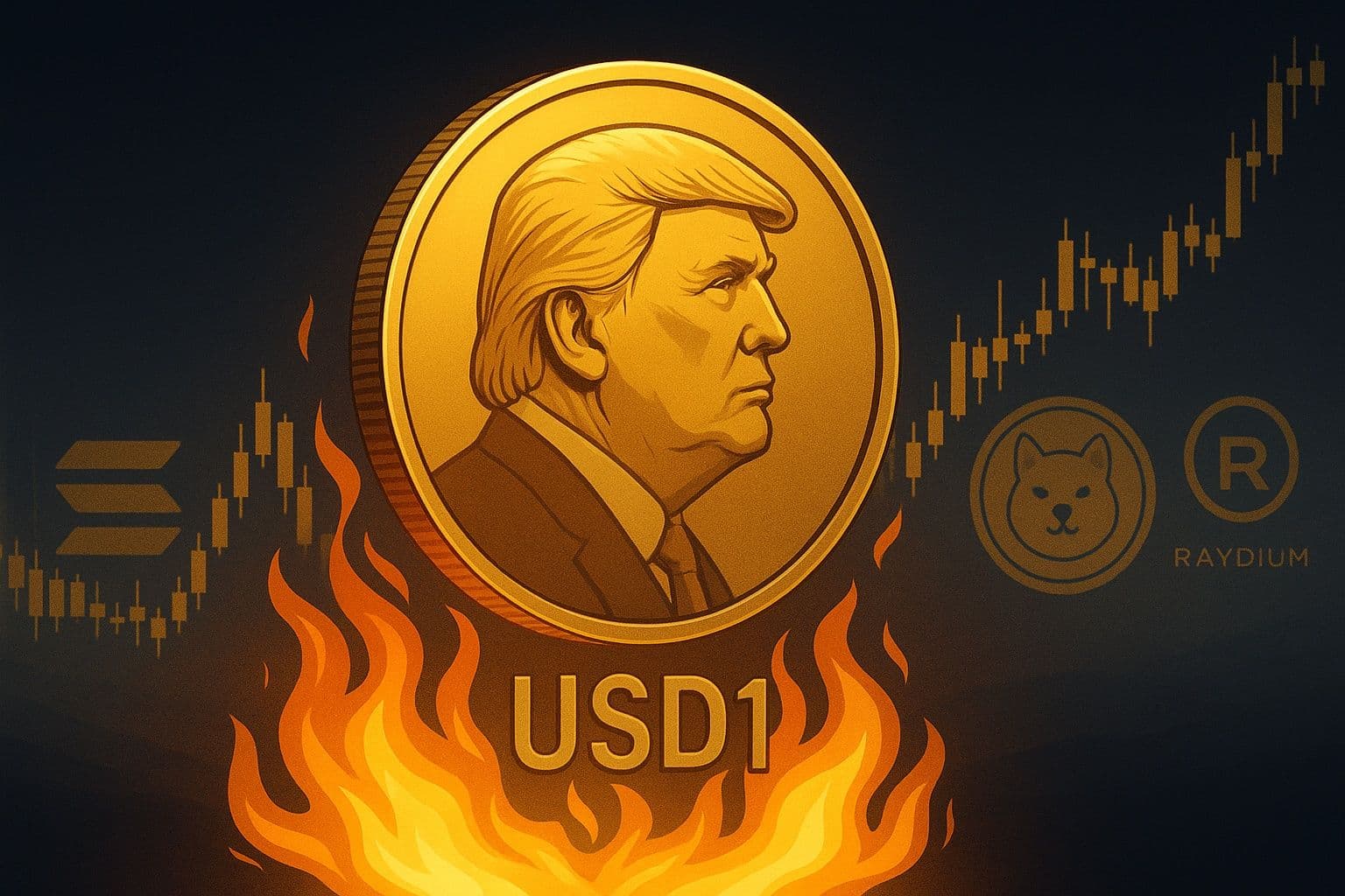 Trump-Backed USD1 Stablecoin Expands to Solana, Partnering with BONK and Raydium
