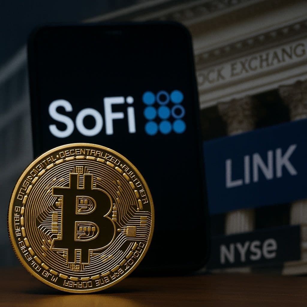 SoFi Launches Crypto Trading and a New ETF for Chainlink Nears Launch